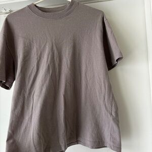 Abercrombie Fitch Womens Purple T-Shirt Short Sleeve Pullover Small